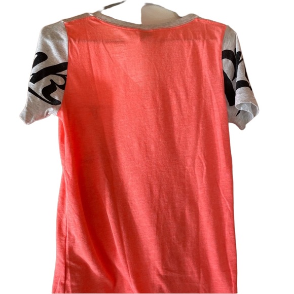 Victoria Secret “PINK” Women’s t-shirt Medium coral - Picture 2 of 7